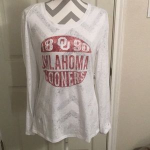 OU Sooners ladies long sleeve shirt